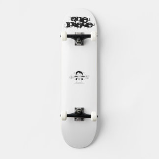 one piece skatebord white colour skateboard