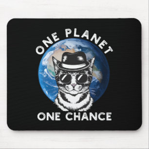 One Planet One Chance Mother Earth Day Men Women K Mouse Mat