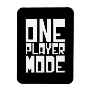 ONE PLAYER MODE MAGNET