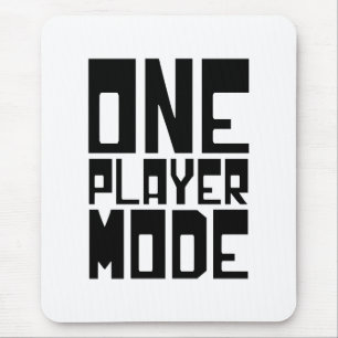 ONE PLAYER MODE MOUSE MAT