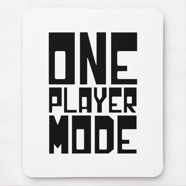 ONE PLAYER MODE MOUSE MAT (Front)