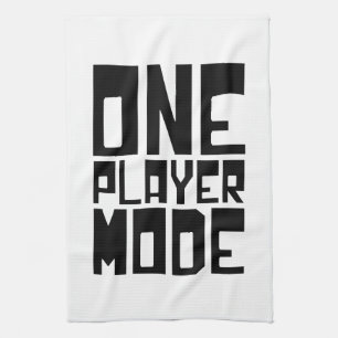 ONE PLAYER MODE TEA TOWEL