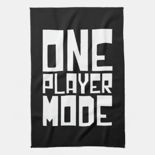 ONE PLAYER MODE TEA TOWEL