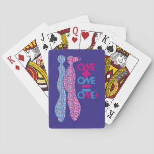 ONE PLUS ONE EQUALS ONE MORE BY MASANSER PLAYING CARDS