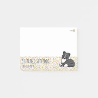 One-point 3-post-it Shetland Sea Dock Post-it Notes