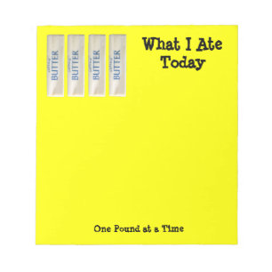 One Pound at a Time Diet  Fun Stuff Notepad