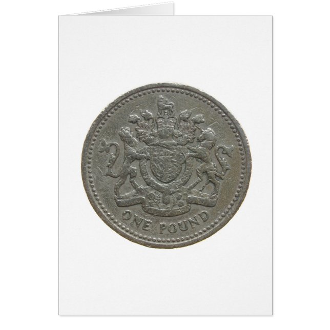 One pound coin (Front)