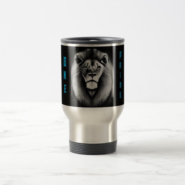 One pride lion travel mug (Center)