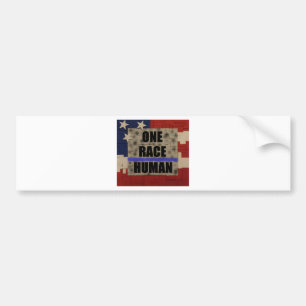 One Race-Human Bumper Sticker