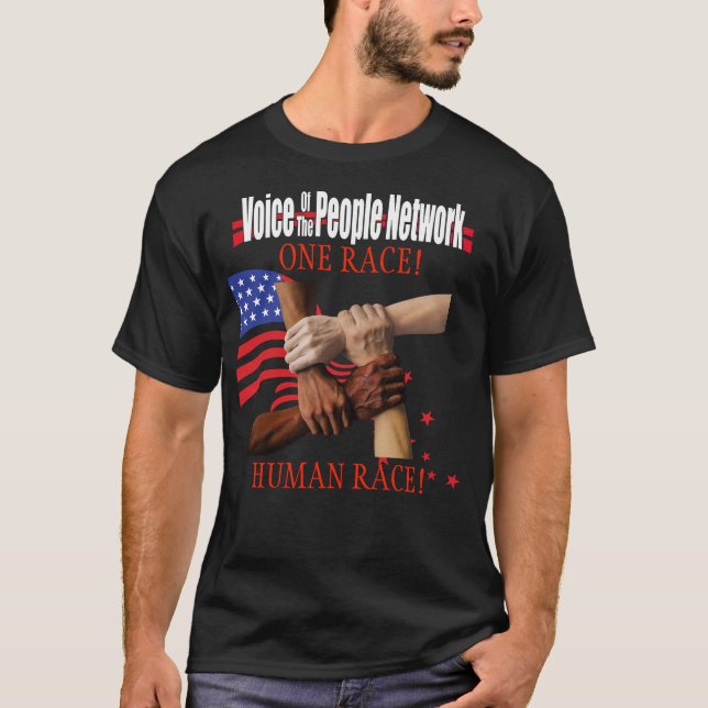 ONE RACE HUMAN RACE VPN T-Shirt (Front)