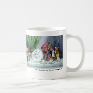 One Real Cat and Several Faux Kitties Mug
