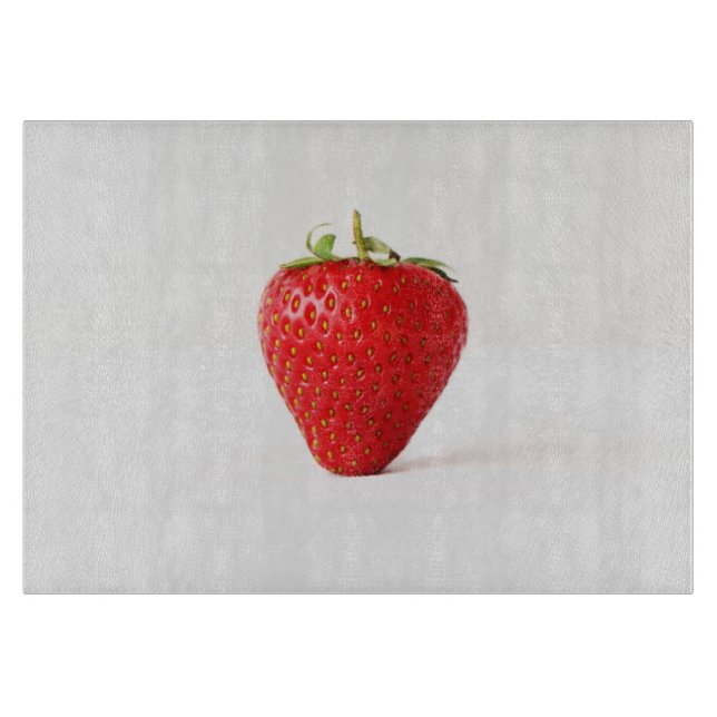 One Red Strawberry cbcnm Cutting Board (Front)