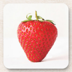 One Red Strawberry coastercna Coaster
