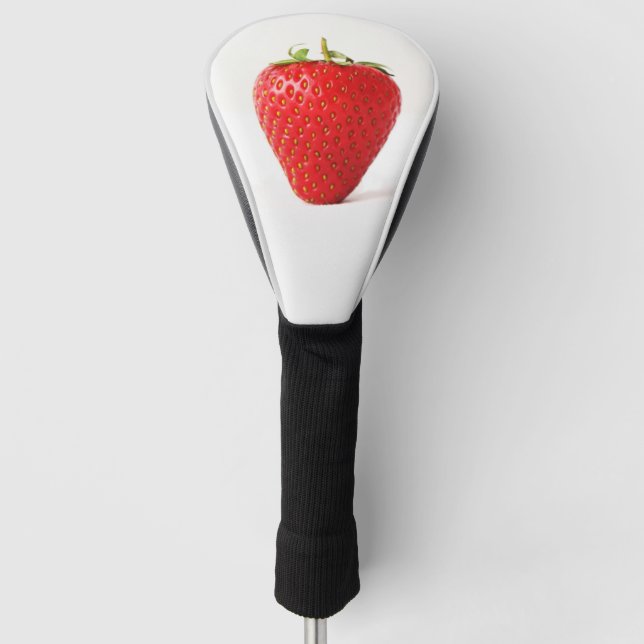 One Red Strawberry dcm Golf Head Cover (Front)