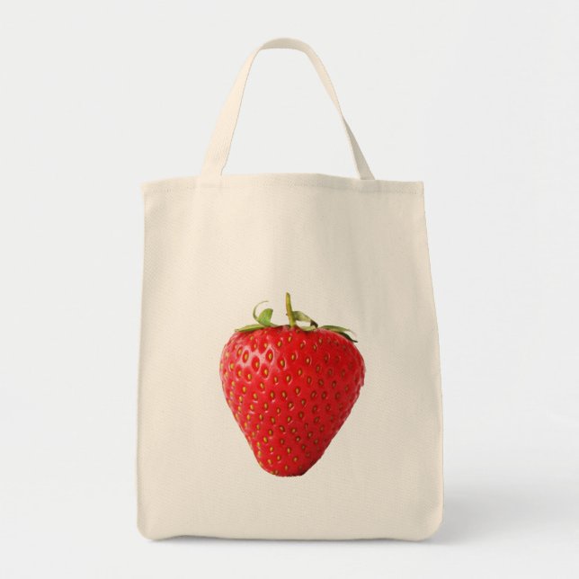 One Red Strawberry gtcna Tote Bag (Front)