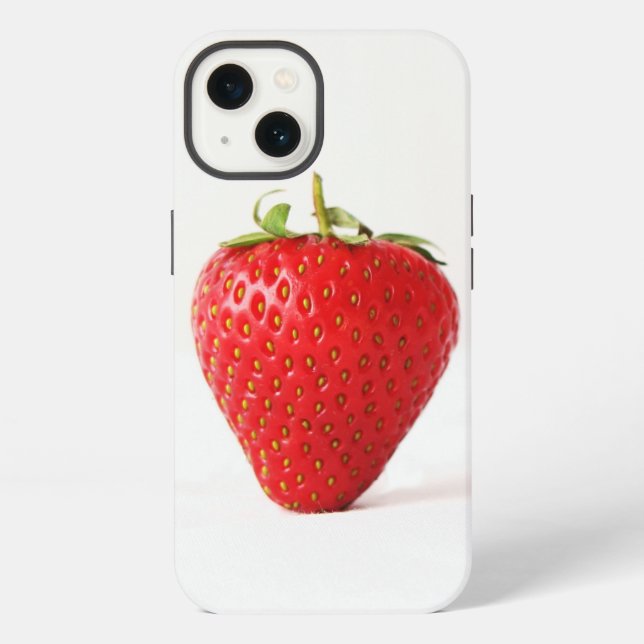 One Red Strawberry iphcna iPhone Case (Back)