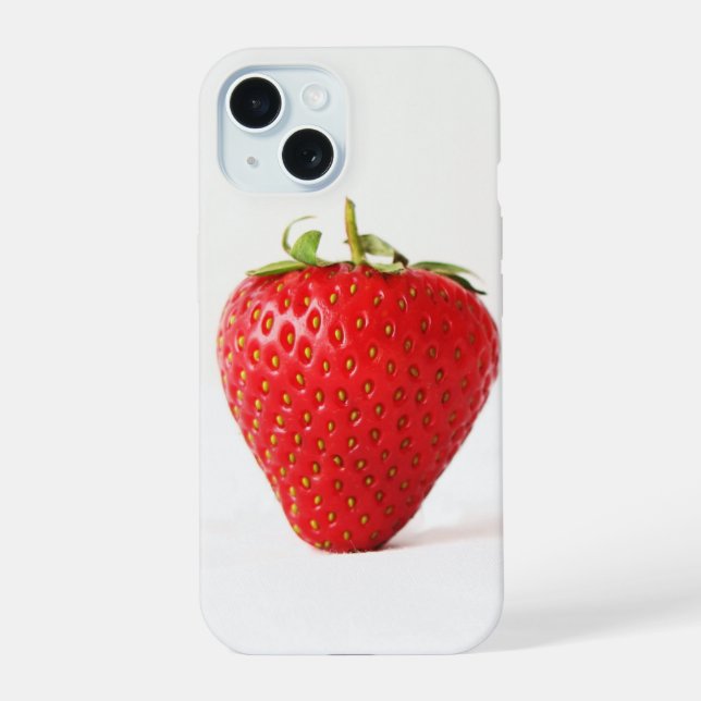 One Red Strawberry iphcnm iPhone 15 Case (Back)