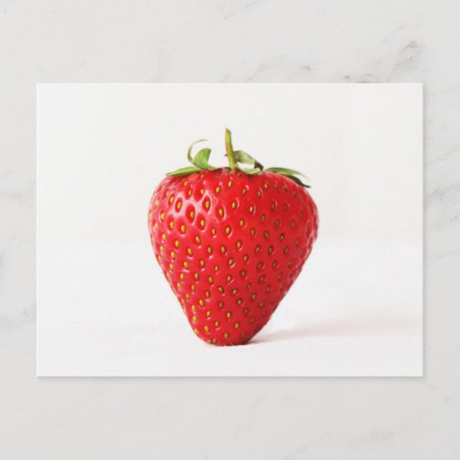 One Red Strawberry pcm Postcard (Front)