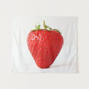 One Red Strawberry wtm Tapestry
