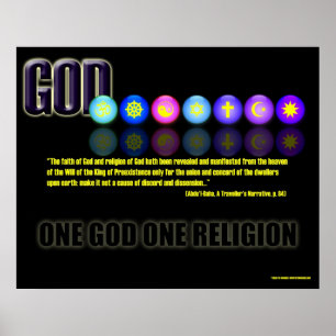 One Religion Poster