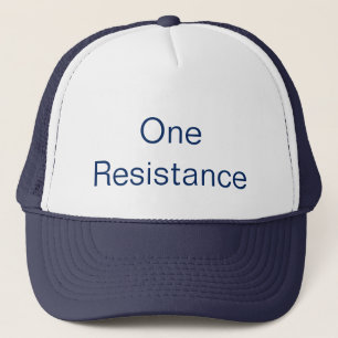 One Resistance Trucker Hat