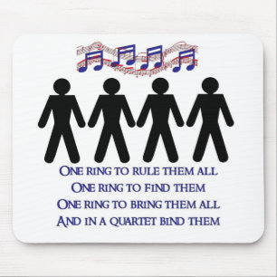 One ring mouse mat