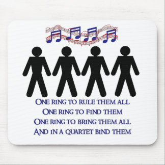 One ring mouse mat