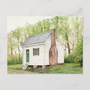 One Room House Postcard