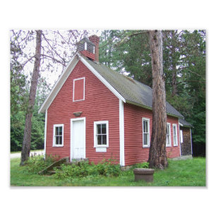 One Room School House 2 Photo Print
