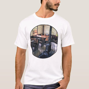 One Room Schoolhouse With Stove T-Shirt