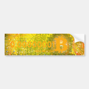 One Satoshi Bumper Sticker