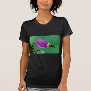 One shooting star flower against green  flowers T-Shirt