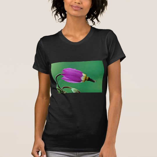 One shooting star flower against green flowers T-Shirt