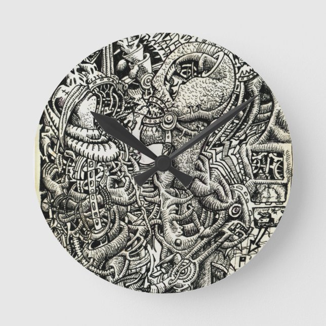 One-Sided Competition Round Clock (Front)