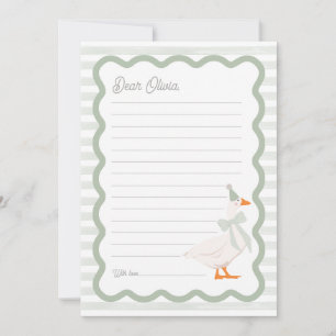 One Silly Goose 1st Birthday Time Capsule Cards