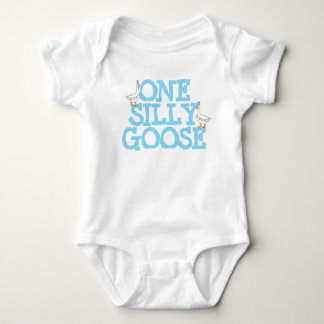 One Silly Goose Baby Bodysuit