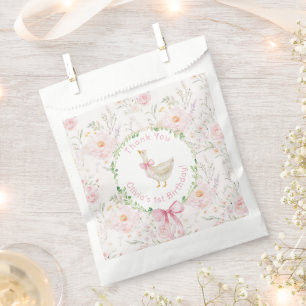 One Silly Goose Blush pink Birthday Thank you Favour Bags