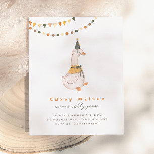 One Silly Goose Budget First Birthday Party