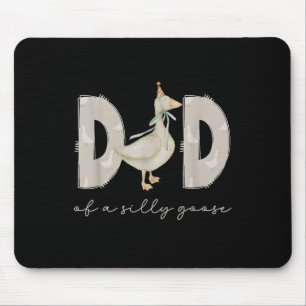 One Silly Goose Daddy 1st First Birthday Family 20 Mouse Mat