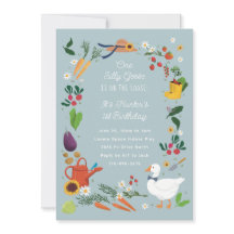 One Silly Goose Farmer Garden Theme Birthday