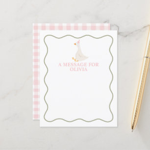 One Silly Goose First Birthday Time Capsule