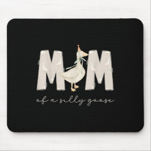 One Silly Goose Mama 1st First Birthday Family 202 Mouse Mat
