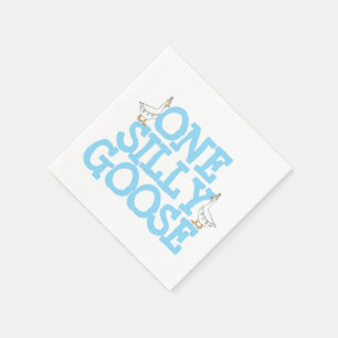 One Silly Goose Napkin