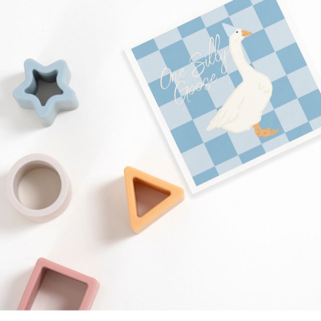 One Silly Goose  Napkin (Creator Uploaded)