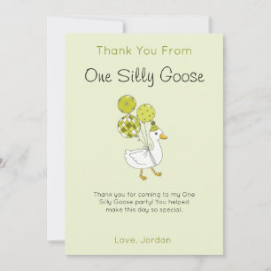One Silly Goose Thank You Card