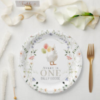 One Silly Goose Wildflower Floral 1st Birthday