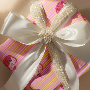 One Sleepy Cat 1st Birthday Welcome Wrapping Paper