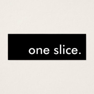 one slice. pizza coupon