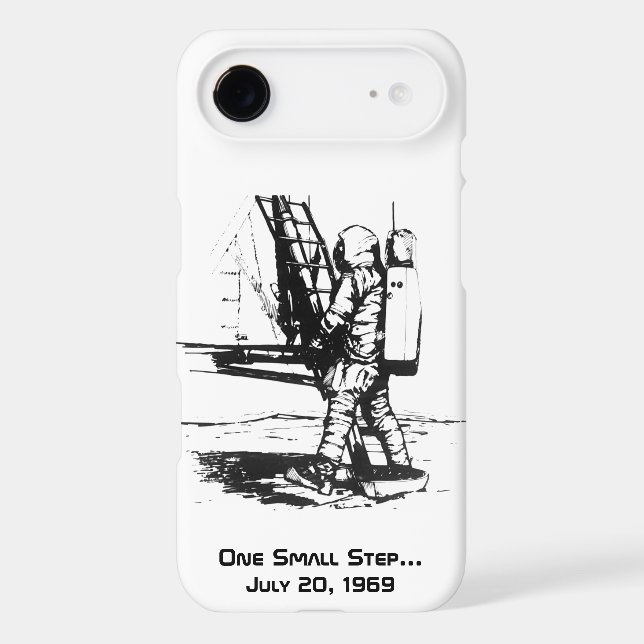 One Small Step Apollo 11 Moon Landing (Back)