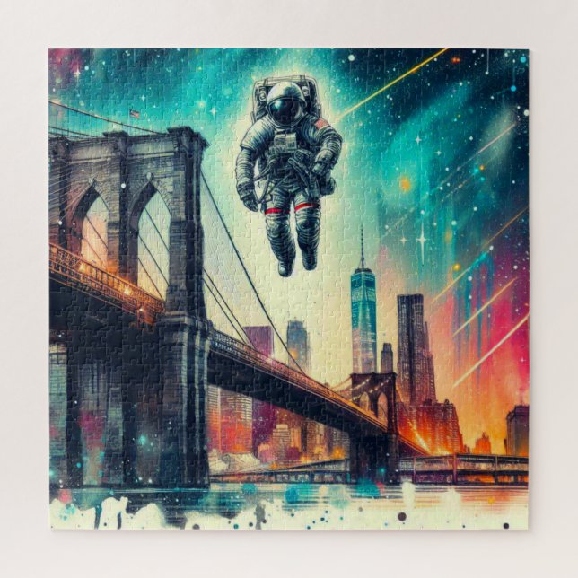 ONE SMALL STEP BROOKLYN 4 JIGSAW PUZZLE (Vertical)